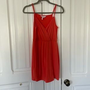 BCBGeneration peach cocktail dress